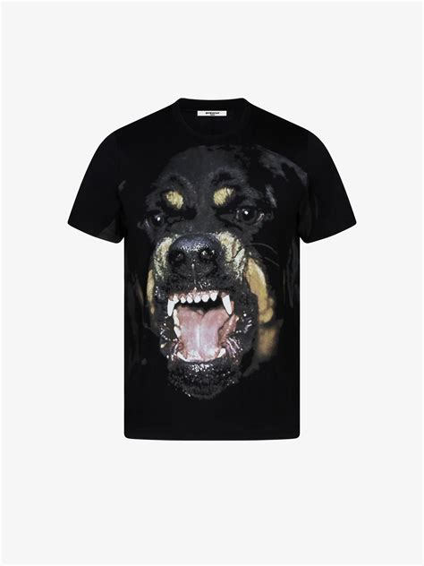 givenchy red dog t shirt|Givenchy rottweiler t shirt.